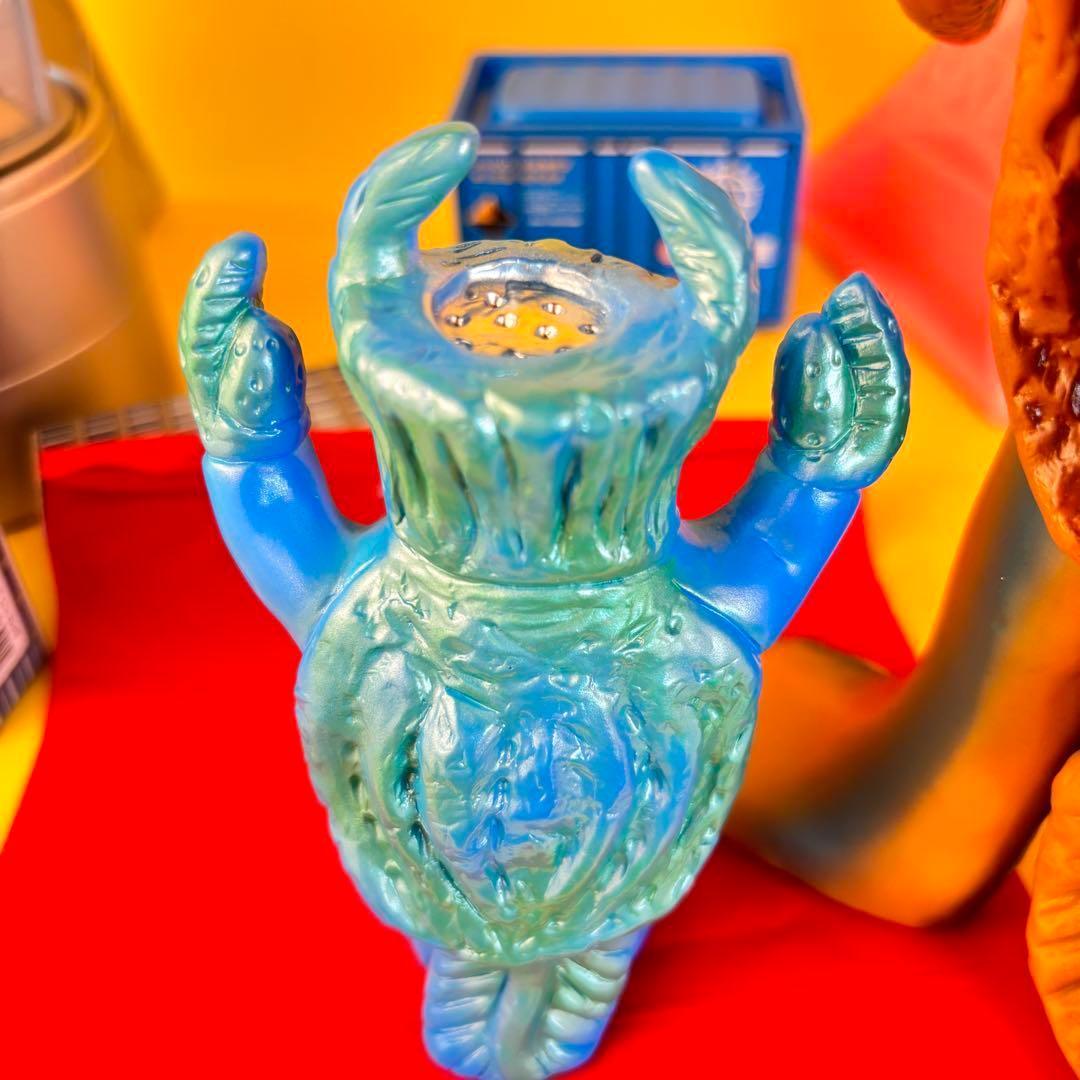 マルサン トルトス海人 ウルトラ怪獣シリーズ パチ ソフビ　マルパぺおまけ付