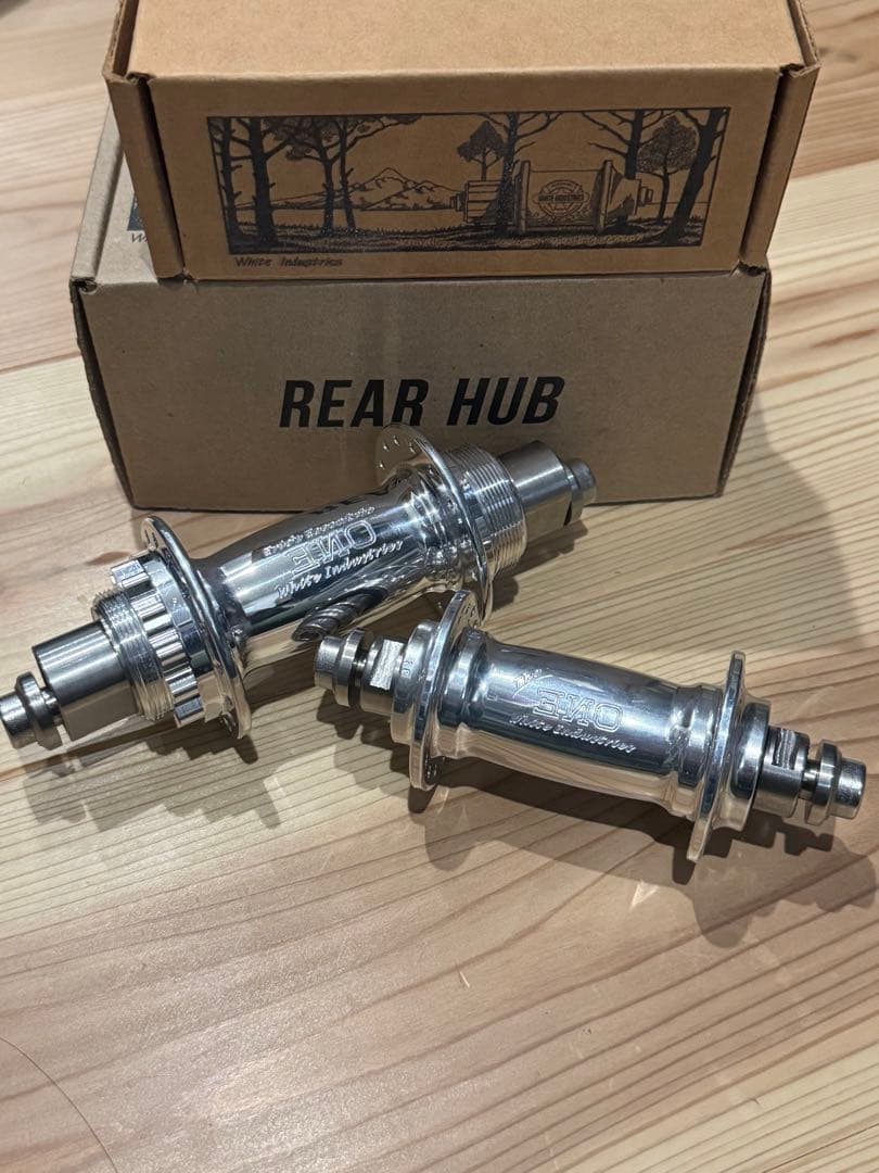 WhiteIndustries eno エキセントリックハブ 前後セット 32H