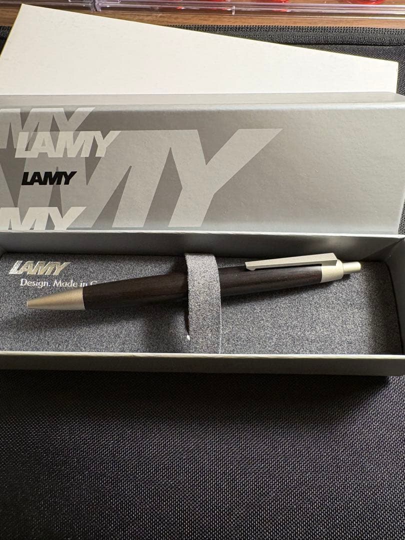 LAMY2000ブラックウッド　専用ケース付き