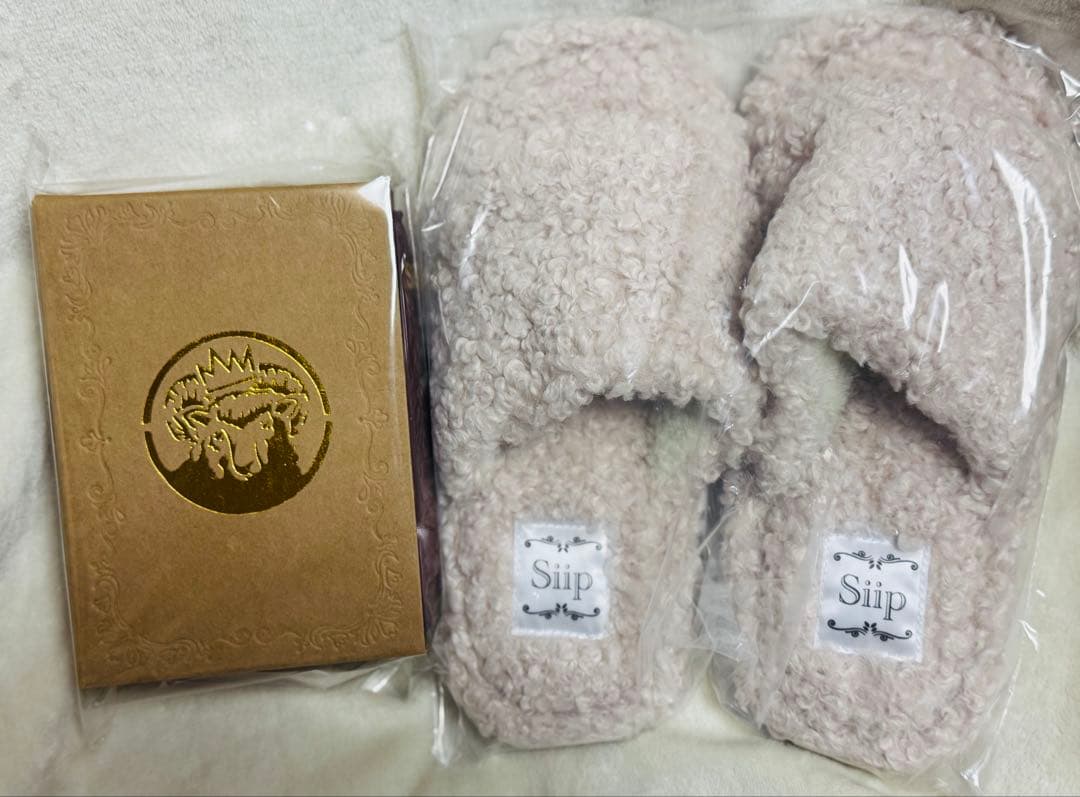 Siip ガイア　完全生産限定　ルームシューズ　ポーチ