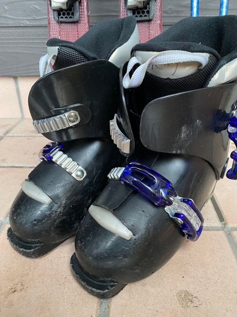 HEAD アルペンスキーセット　117センチ　ストック　ブーツ　ゼビオ　袋付き