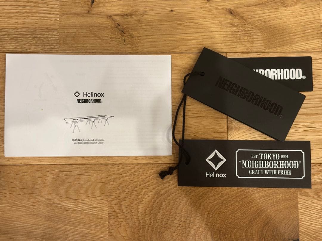 ネイバーフッド ヘリノックス コット 23SS NHHX (with legs)