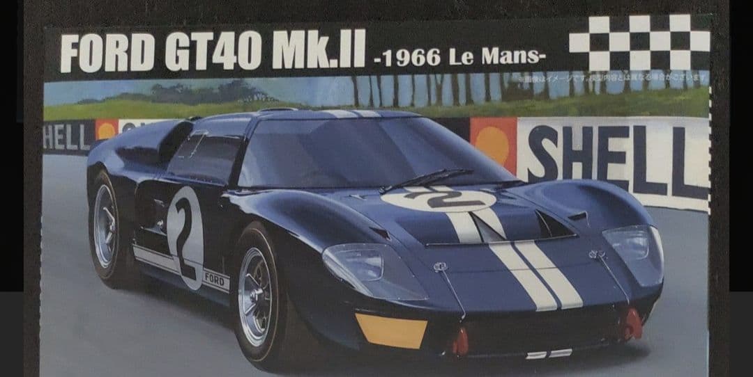 1/18 フォードGT-40 MK2　 Shelby Collectibles