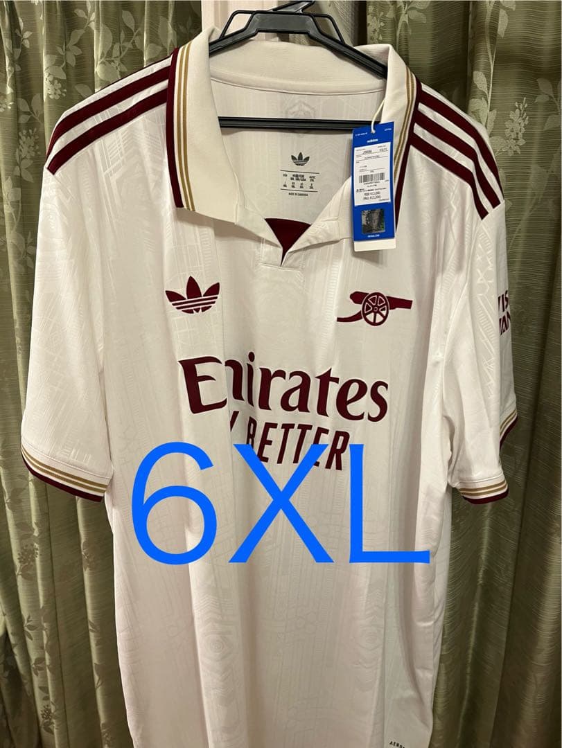 【新品未使用】25-26 アーセナルFC 3rd ユニフォーム 6XL