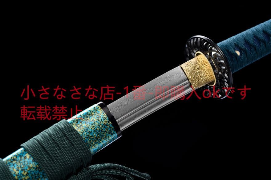 紋鋼小烏丸『夕影の侍』武具　刀装具　日本刀　模造刀 居合刀 御物 太刀 無銘