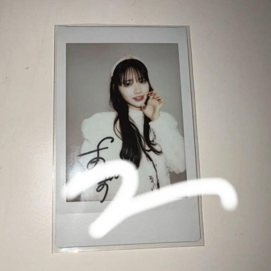 鎮西寿々歌 チェキ