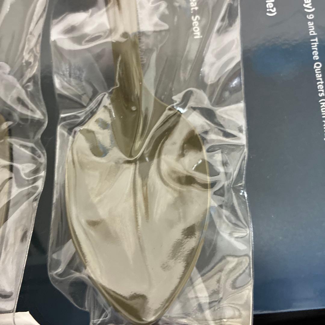 BRUNT チタンスプーン　フォーク　ナイフ　オリーブ　3点セット　未使用