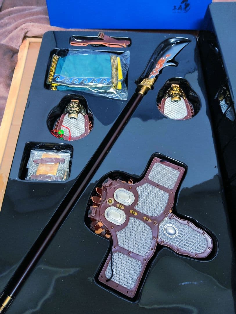 三国志.[関羽雲長]1/6.HOTToys.希少品!