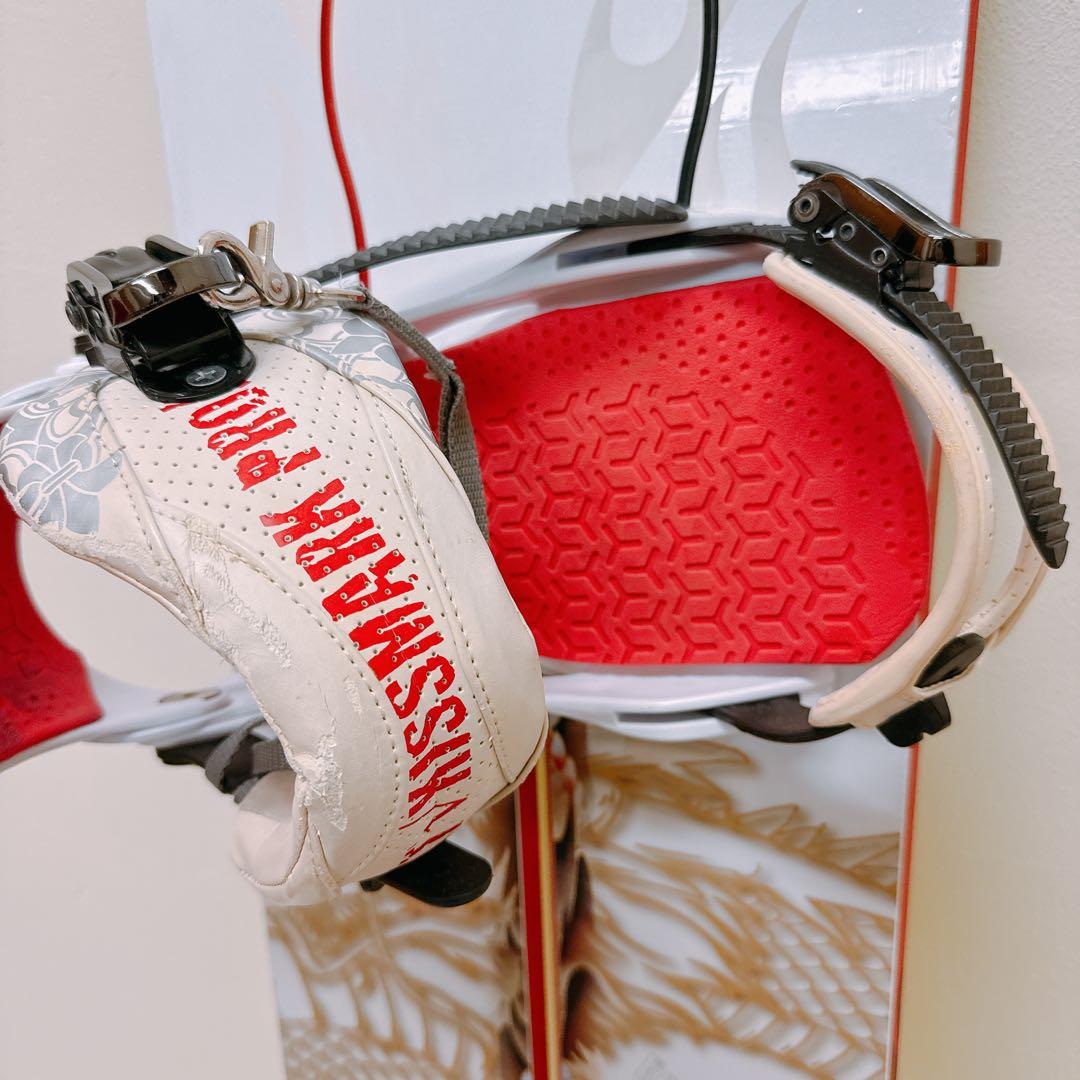 【GACKT×キスマークコラボ】ルージュノワール　スノーボードセット　151cm