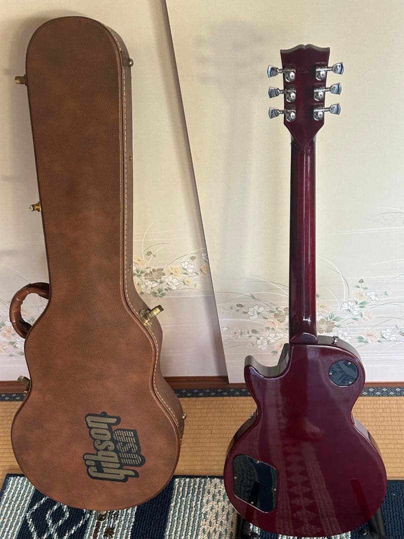 Gibson Les Paul 赤 エレキギター ハードケース付き　アメリカ製