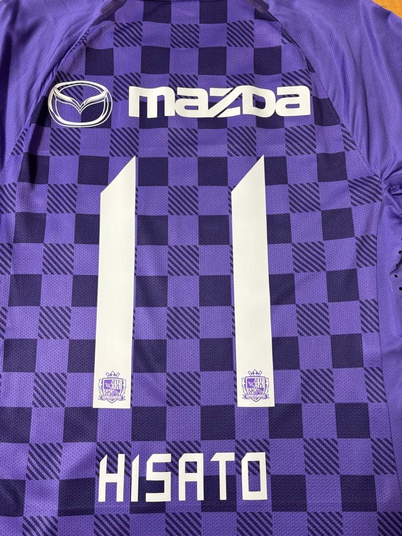 サンフレッチェ広島2012⭐︎選手実使用ユニフォーム⭐︎直筆サインあり