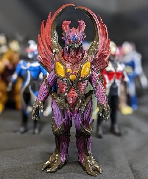 ウルトラマンコスモス＆登場怪獣・宇宙人（バンダイ）ソフビ１７体セット