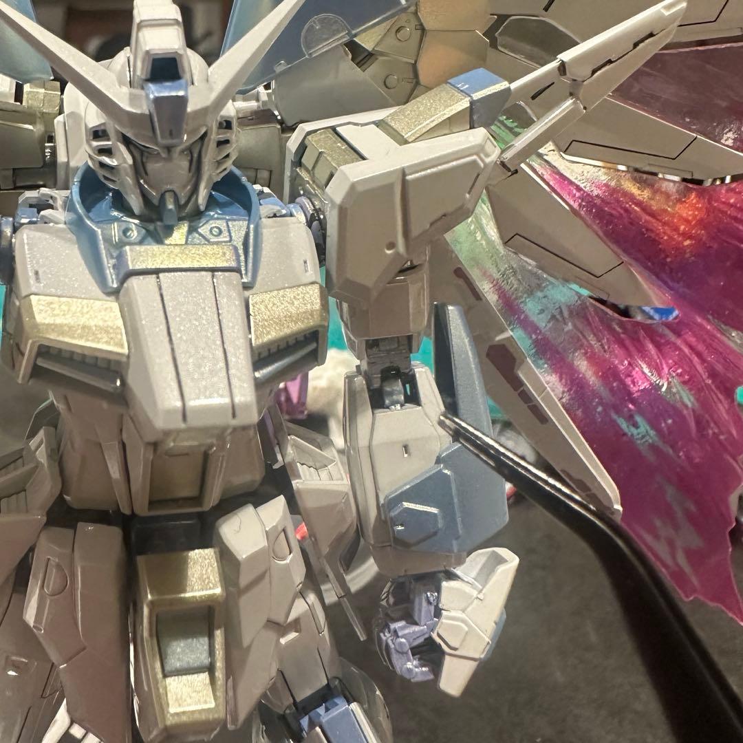 N*y様 RGデスティニーガンダム　チタニウムフィニッシュ トワイライトコーティ