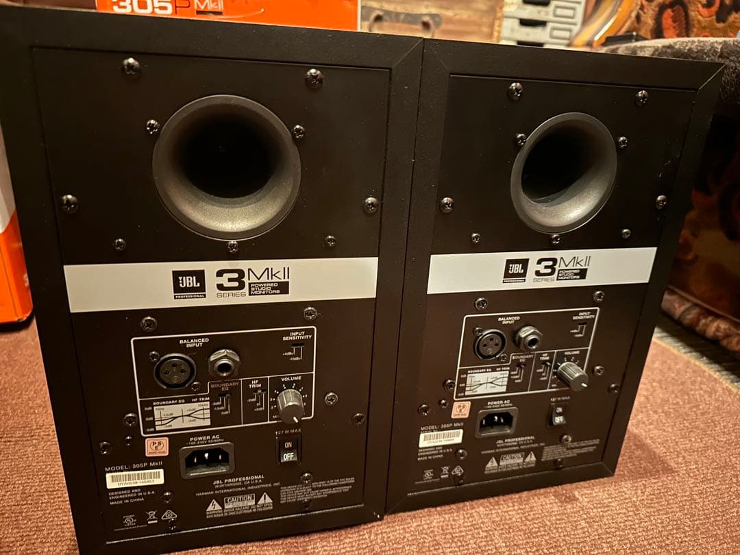 JBL 305P MkII モニタースピーカーペア