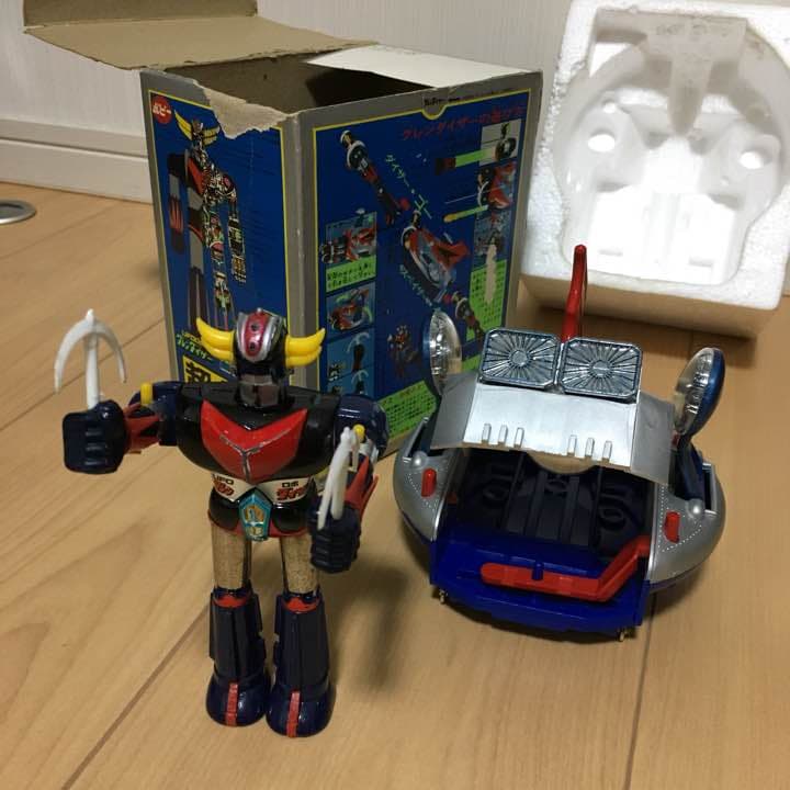 当時物！超合金 グレンダイザー & スペイザー