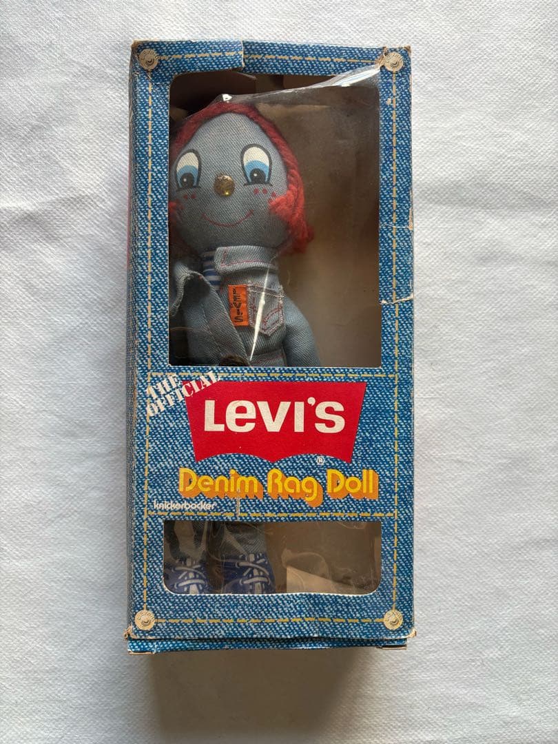 Levi's Denim Rag Doll リーバイス人形　70s