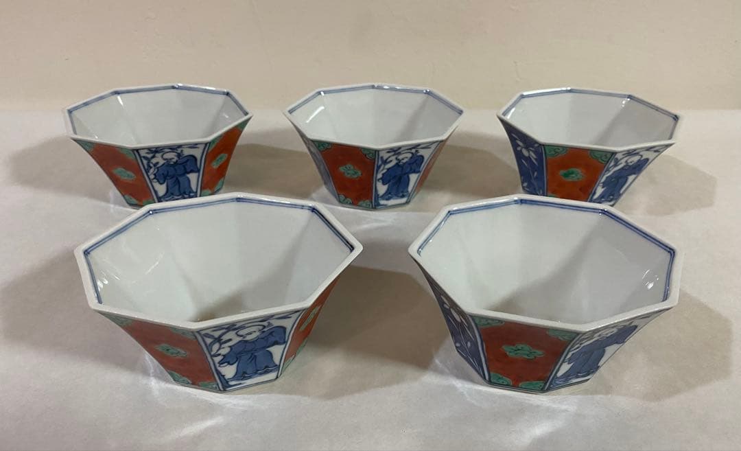 可愛い伊万里の向付　5個