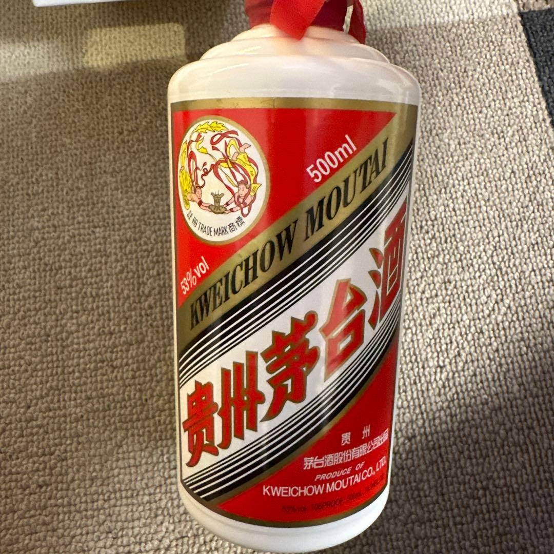貴州茅台酒 マオタイ酒 MOUTAI 53度 500ml 中国 白酒/焼酒/火酒