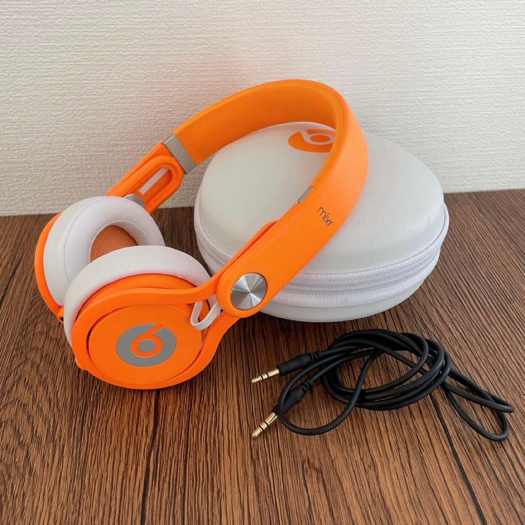 動作良好⭐️Beats by Dr Dre BT ON MIXR ネオンオレンジ