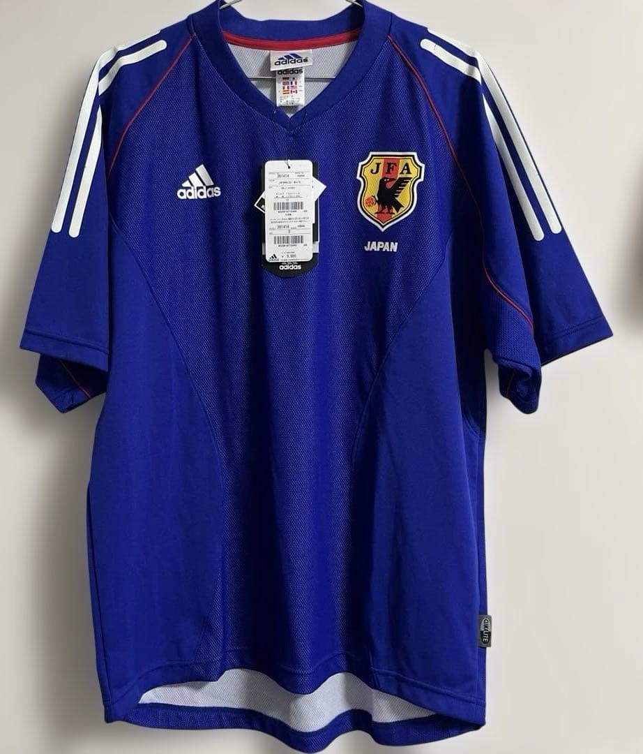 ⚠️タグ付きデッドストック　日本代表　2002 日韓W杯　ユニフォーム