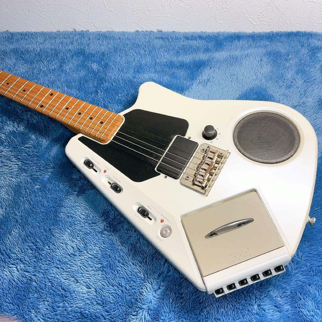 CASIO EG-5 エレキギター カセットプレーヤー内蔵 ホワイト 現状品