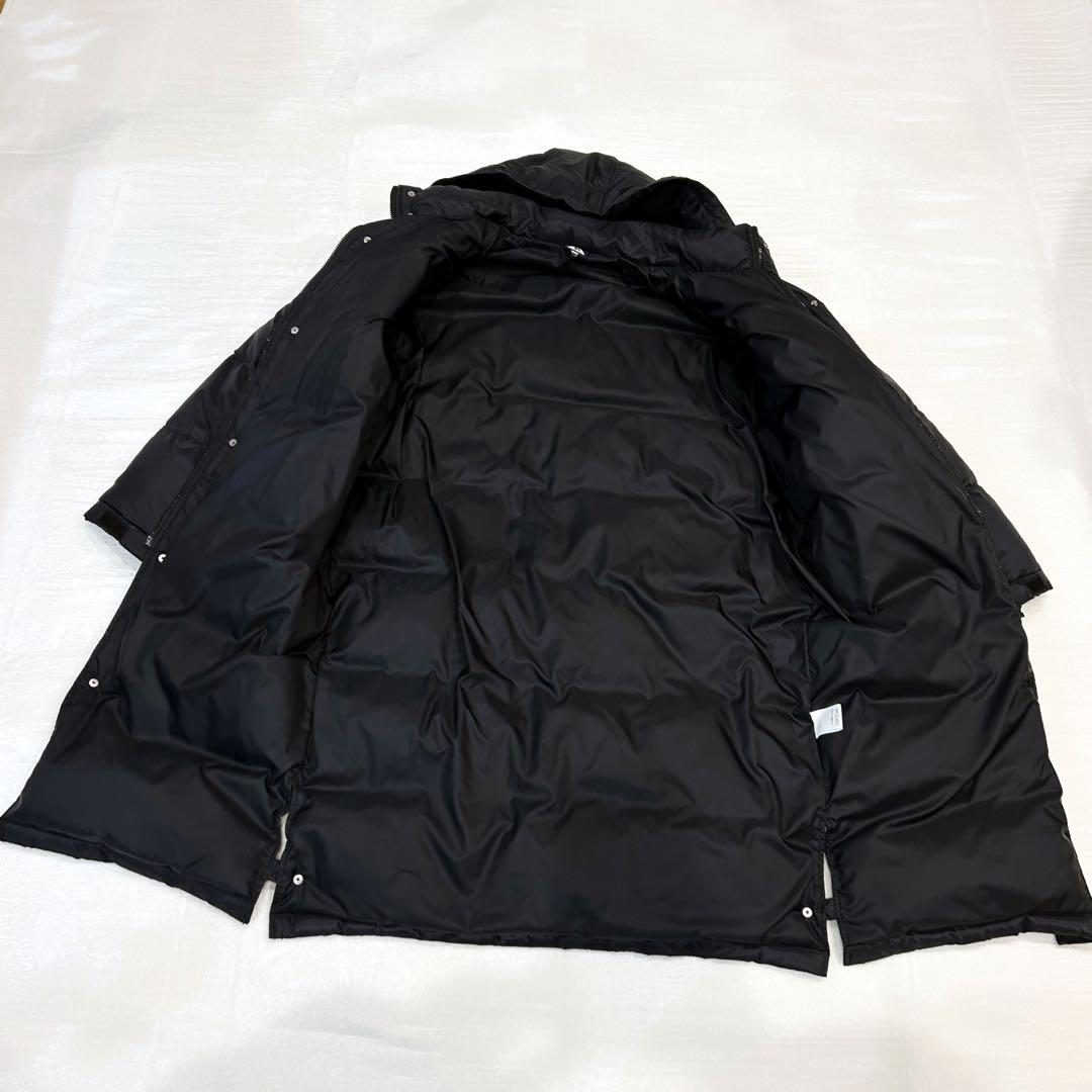 コックスポルティフ ロング ダウンコート 黒 フード取り外し可能 XL 肉厚