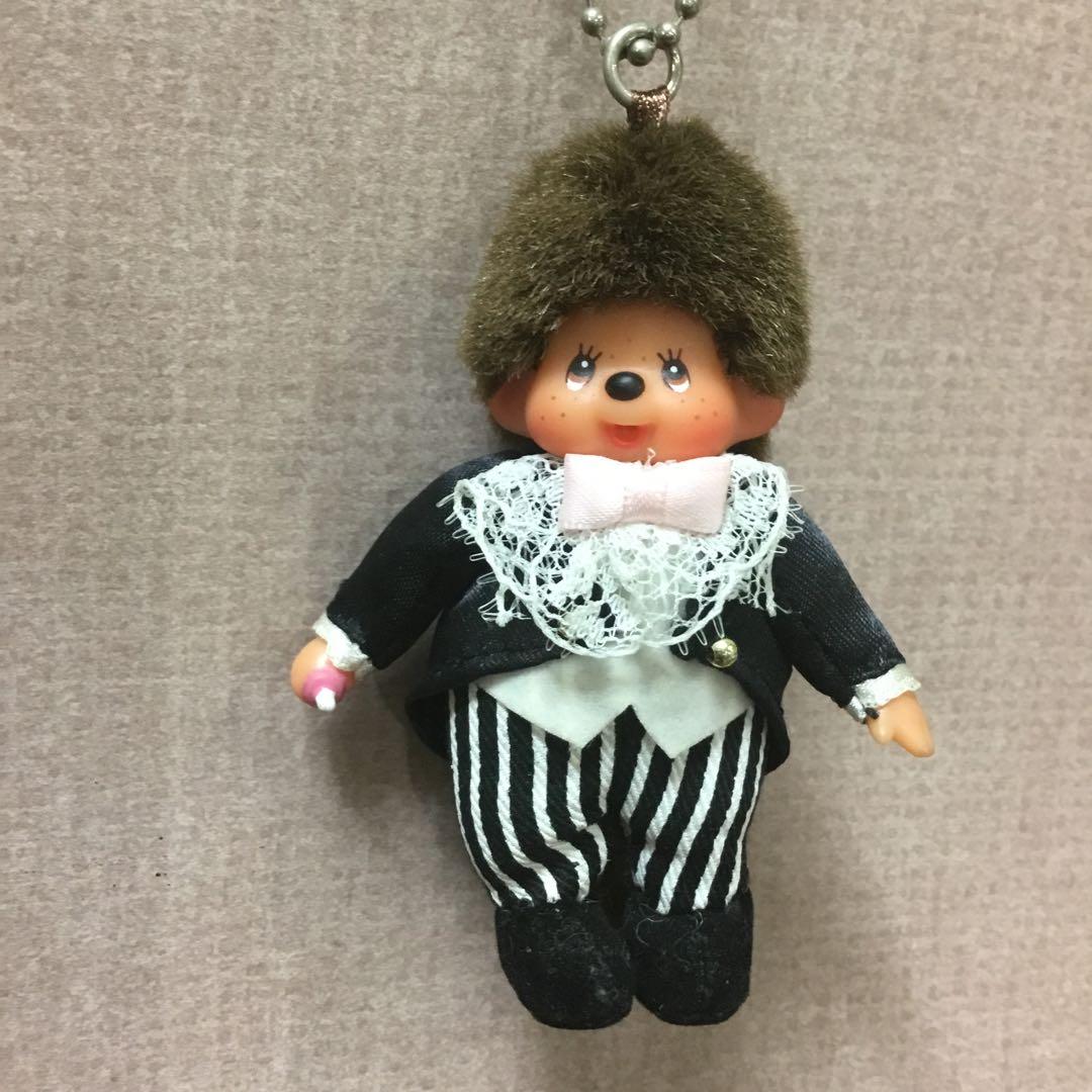 レア!モンチッチ　30周年　僕たち結婚します　キーホルダー