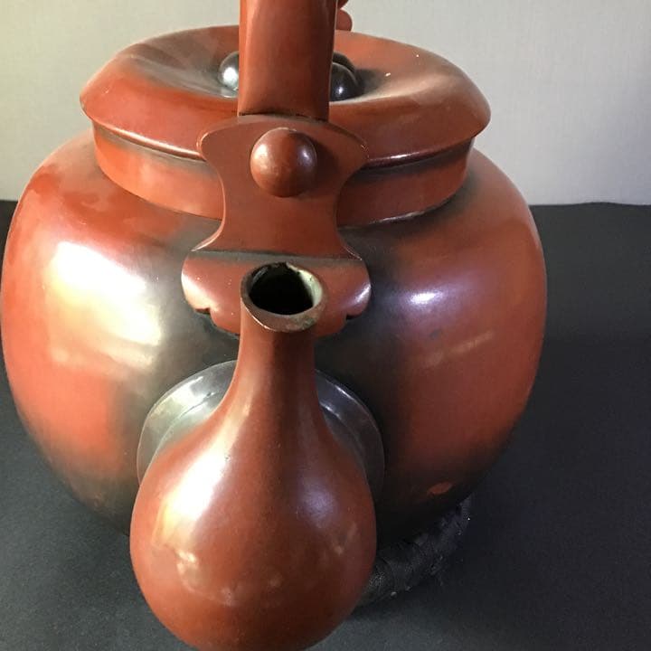 珍品　大型薬缶