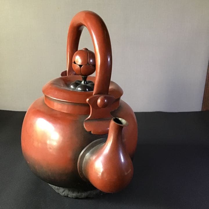 珍品　大型薬缶