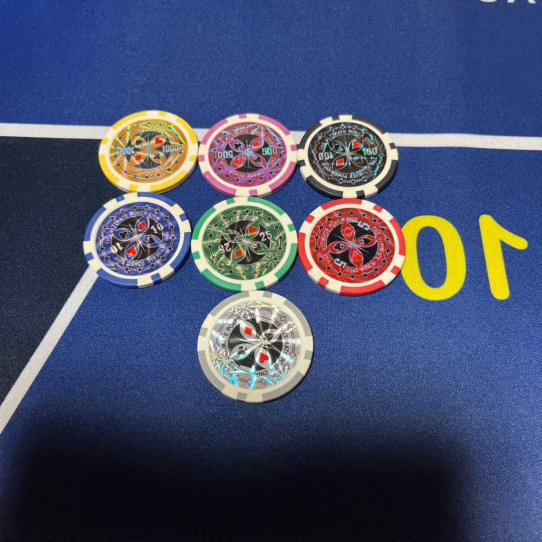 ポーカーチップ　カジノチップ　500枚