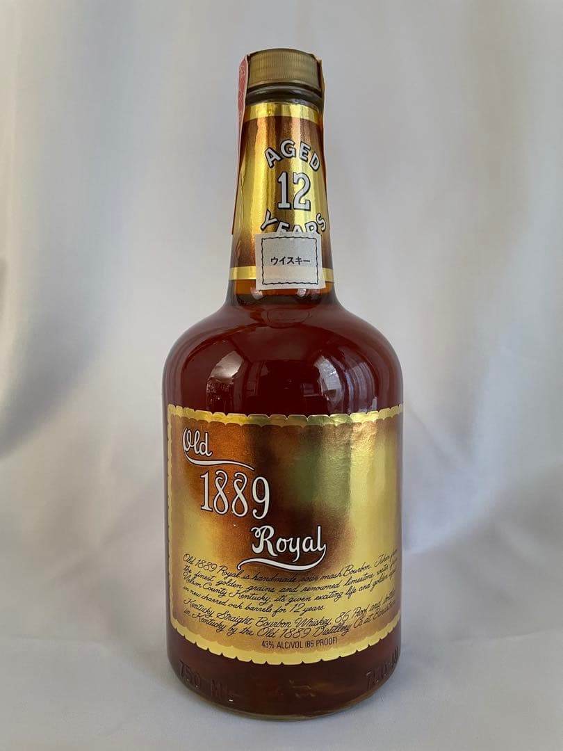 リ*ナ様 Old 1889  12年 バーボンウイスキー 750ml