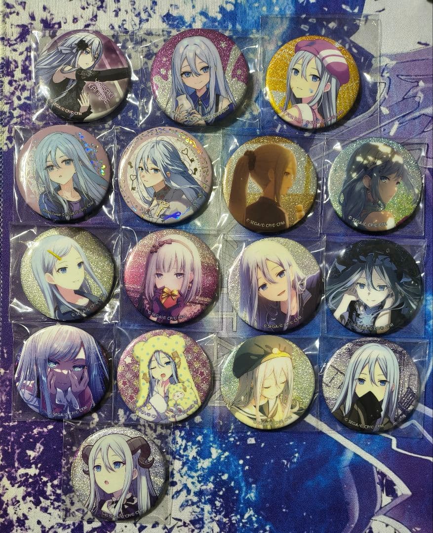 プロセカ 奏 缶バッジ 16点