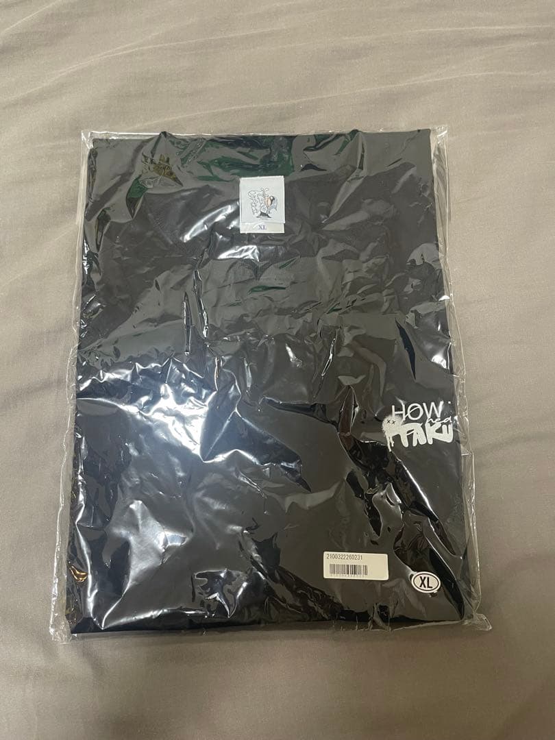 HOW TO MAKE キャラクターTシャツ XL ブラック