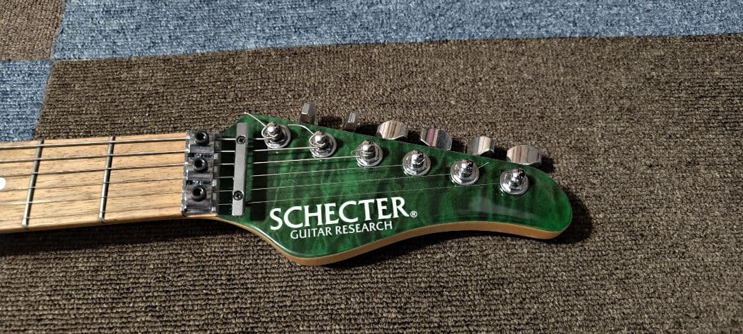 ギター SCHECTER SD-2 See-thru Green