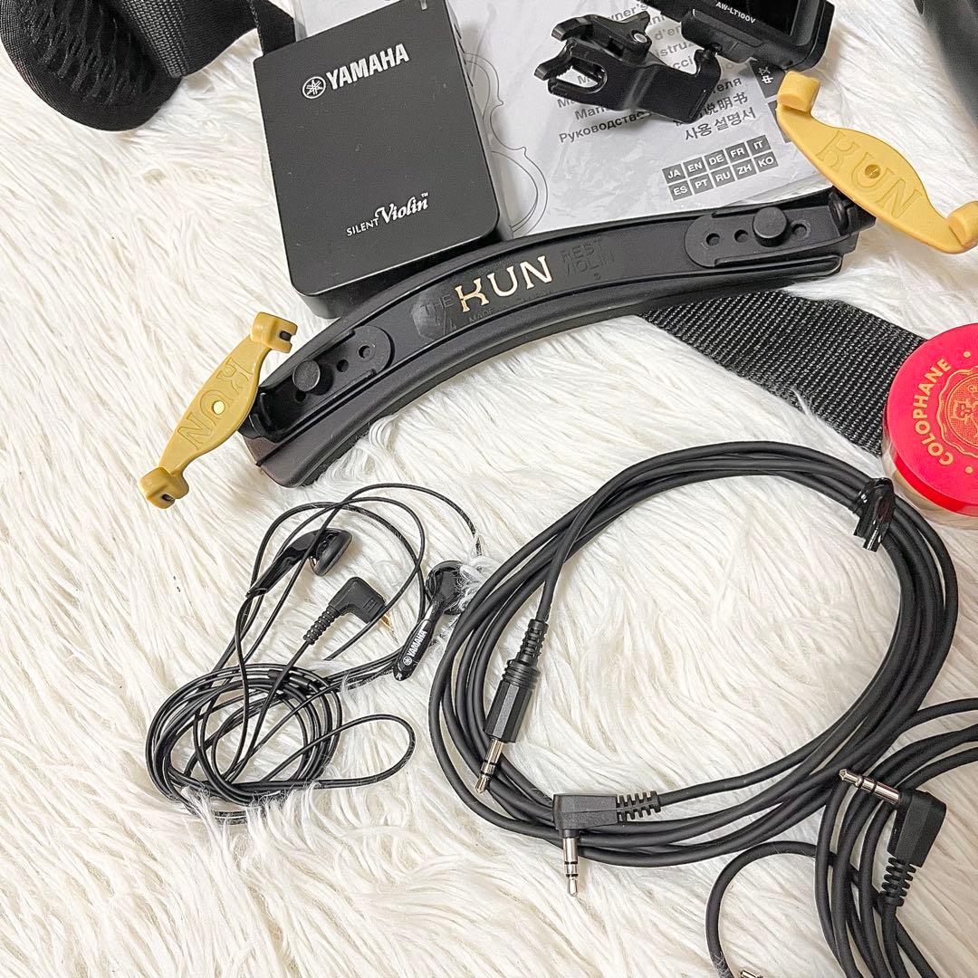 【極美品】YAMAHA サイレントバイオリン YSV104 付属品多数