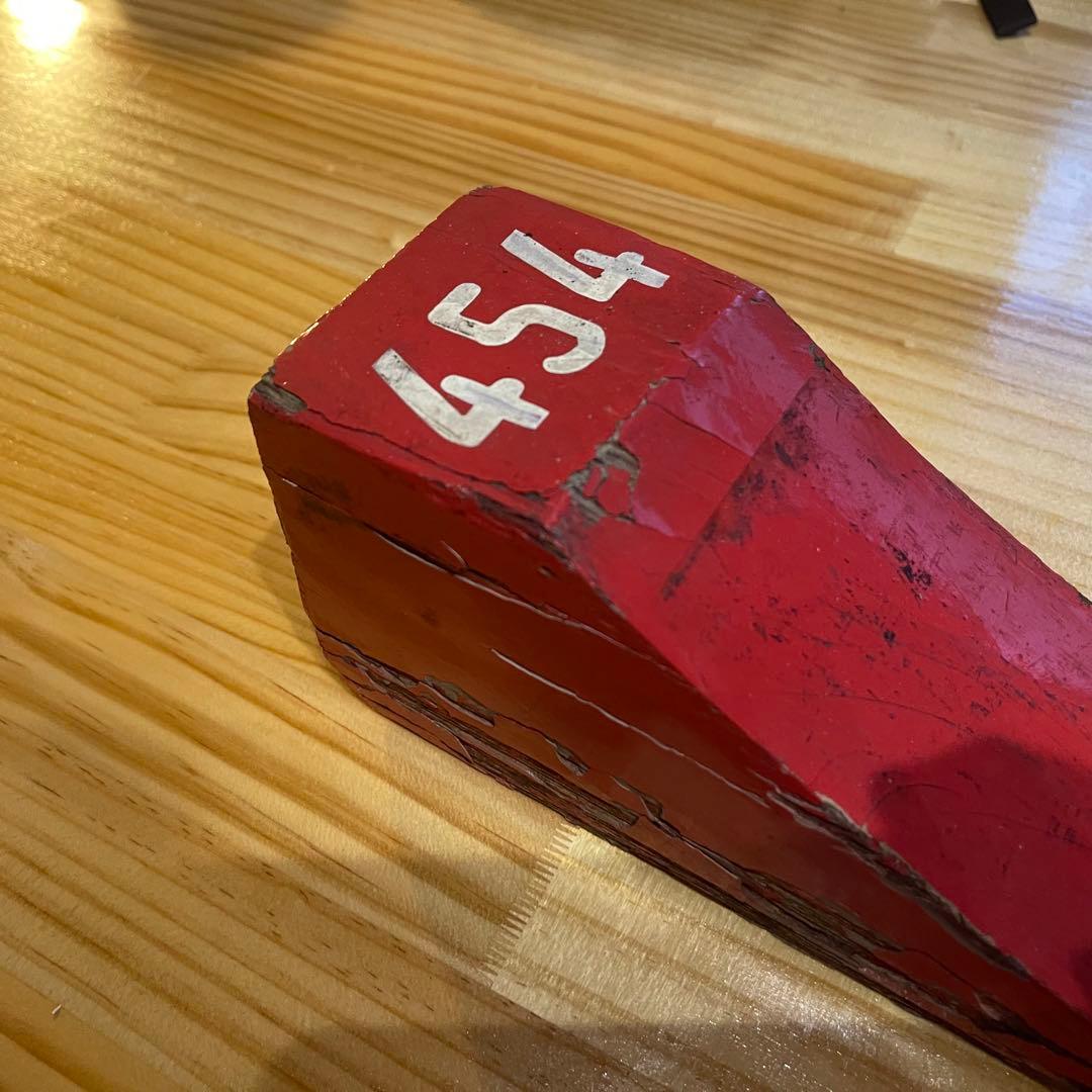 昭和レア★営団地下鉄 丸の内線 400形 454 手歯止 輪止め