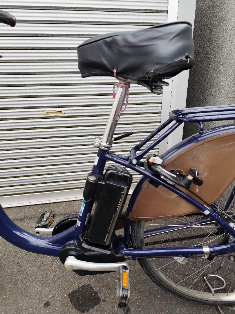 ブリヂストン　フロンティア　ベルト駆動チェーン交換不要　電動アシスト自転車