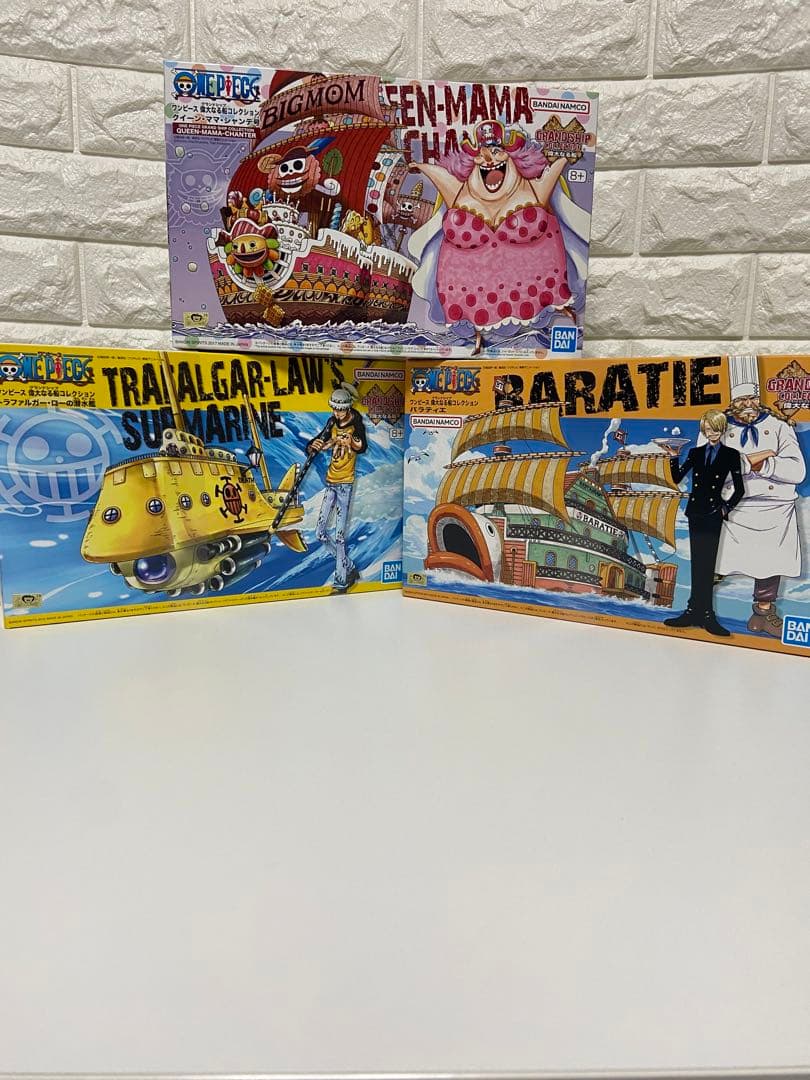 【ONEPIECE】 ワンピース偉大なる船コレクション　ワンピースプラモデル船