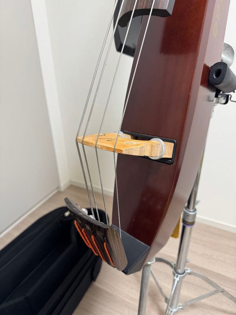 Yamaha SLB200 コントラバス スタンド付き