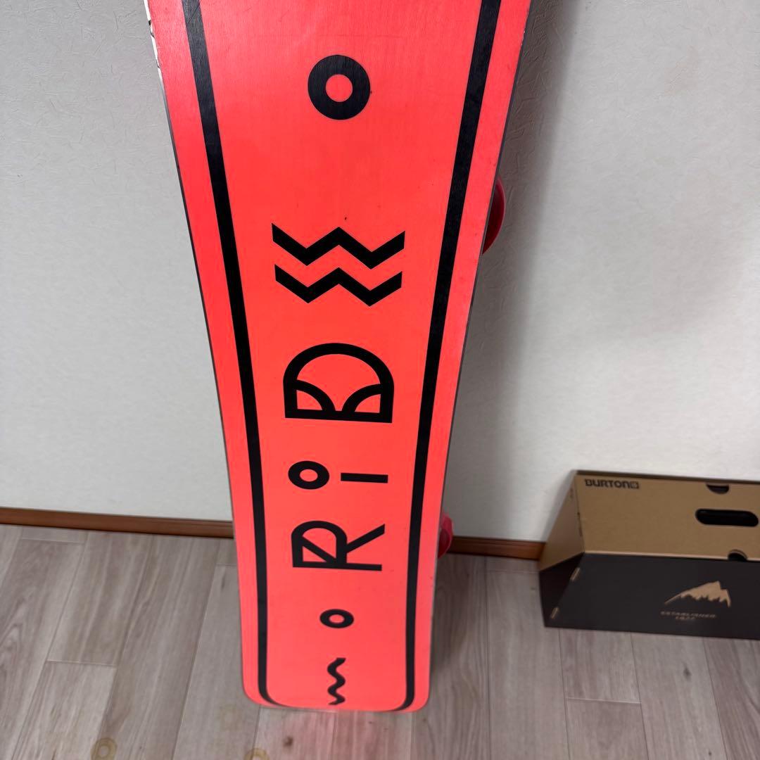 ブーツ無しRIDE RAPTURE レディーススノーボードセット143cm