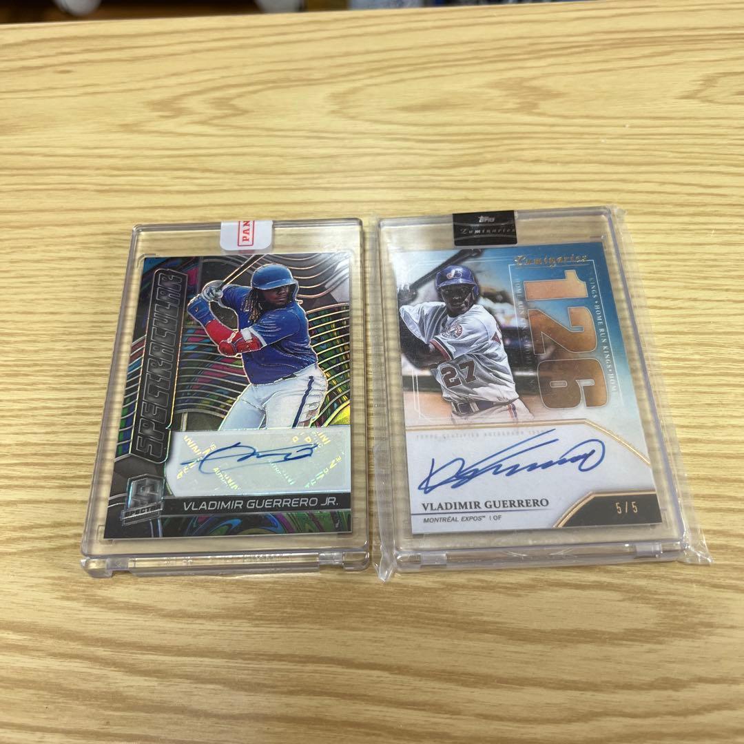 topps panini ゲレーロJr. ゲレーロの父　レジェンド　サインカード