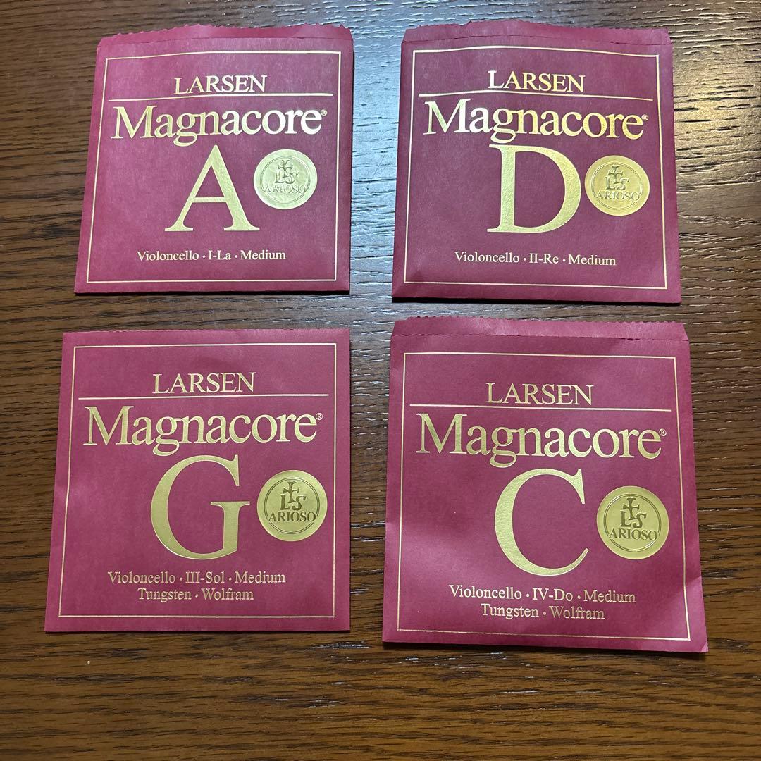 LARSEN Magnacore チェロ弦 4本セット