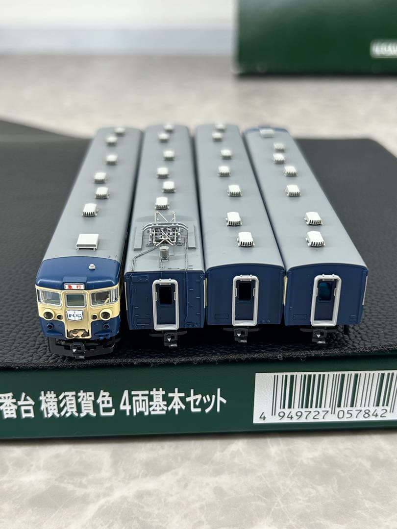 KATO 115系800番台 横須賀色 4両基本.4両増結セット 全8両