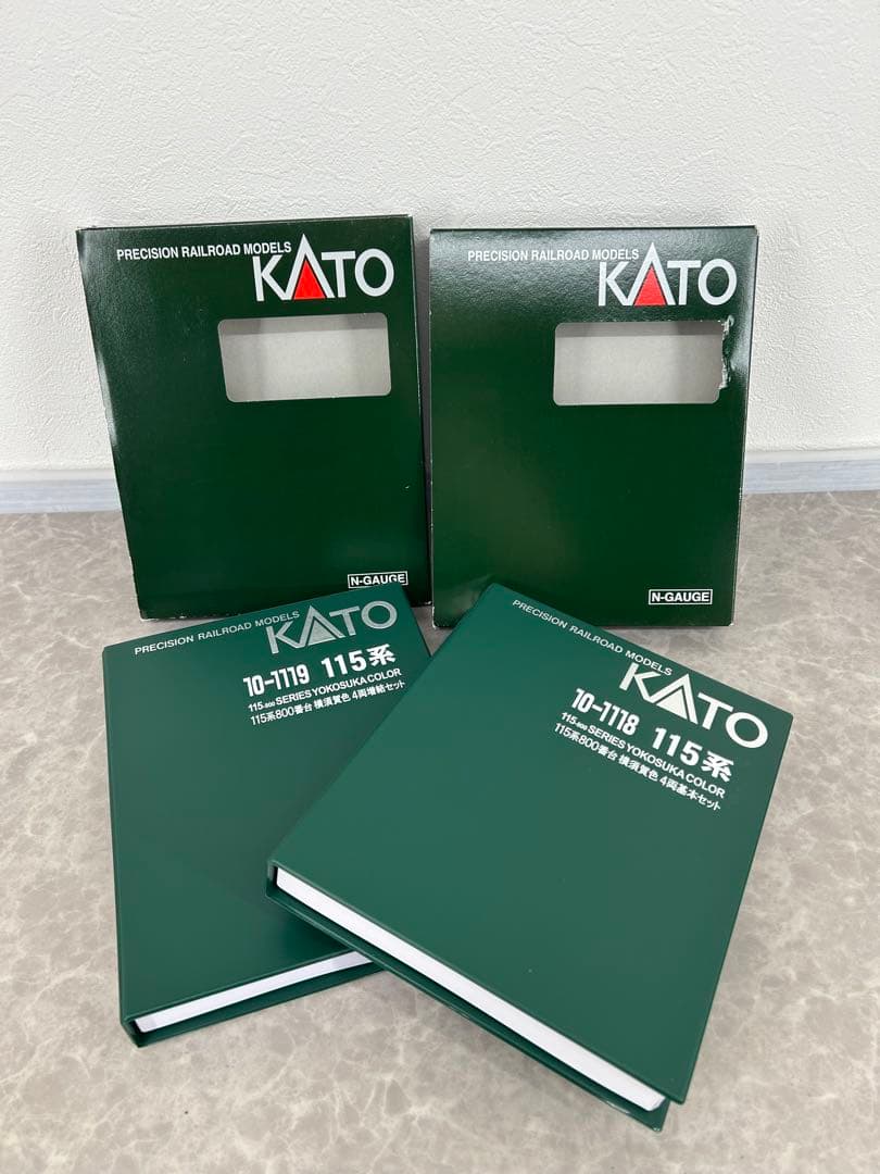 KATO 115系800番台 横須賀色 4両基本.4両増結セット 全8両