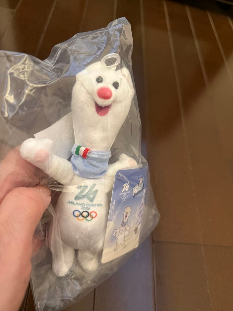 【新品】Tina ぬいぐるみ マスコット ミラノ・コルティナ 2026 18㎝