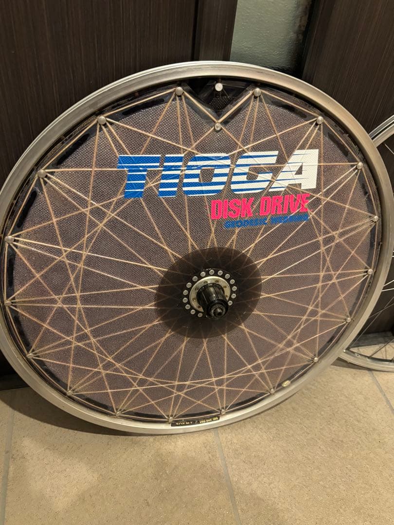 TIOGA タイオガ テンションディスク ホイールセット OLD MTB