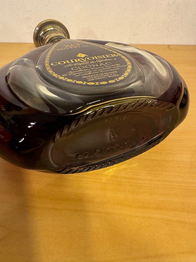 クルボアジェ XO グリーンボトル COURVOISIER 箱付+ミニボトル付
