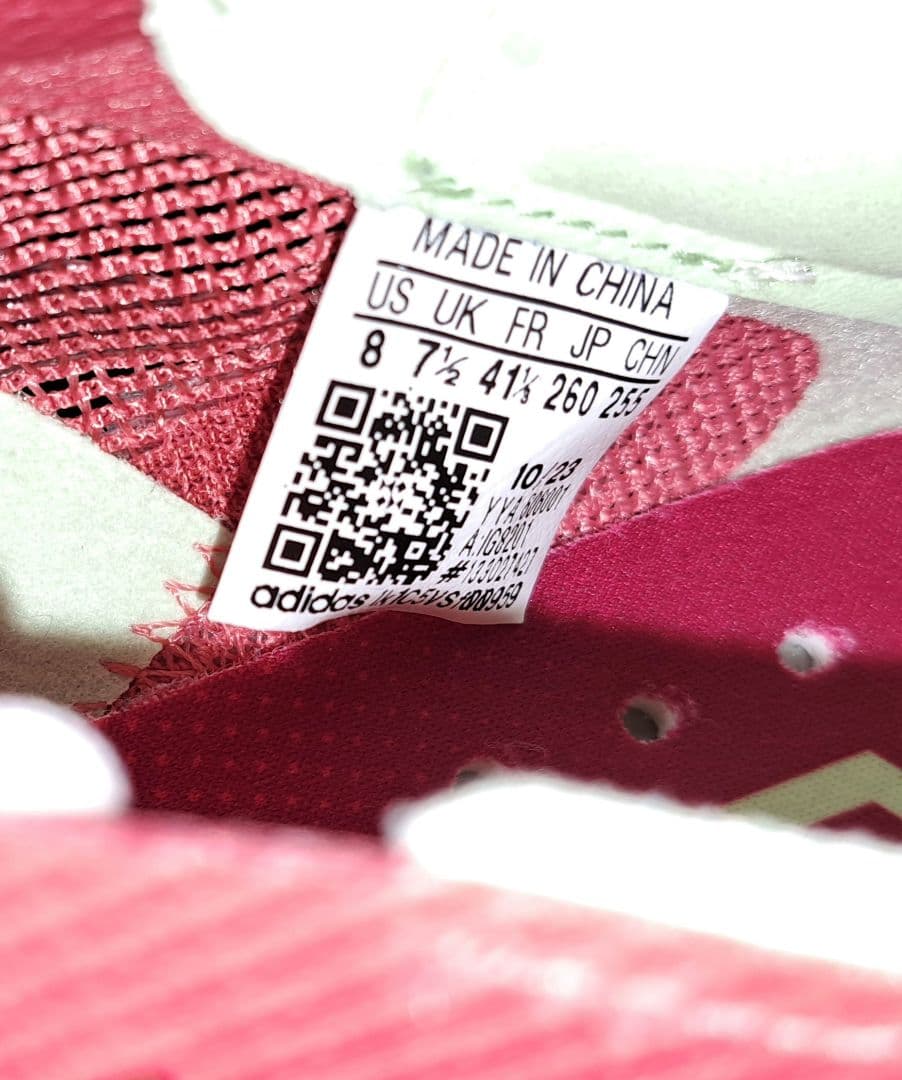 アディゼロ　タクミセン10 サイズ26.0 ランニングシューズ レッド