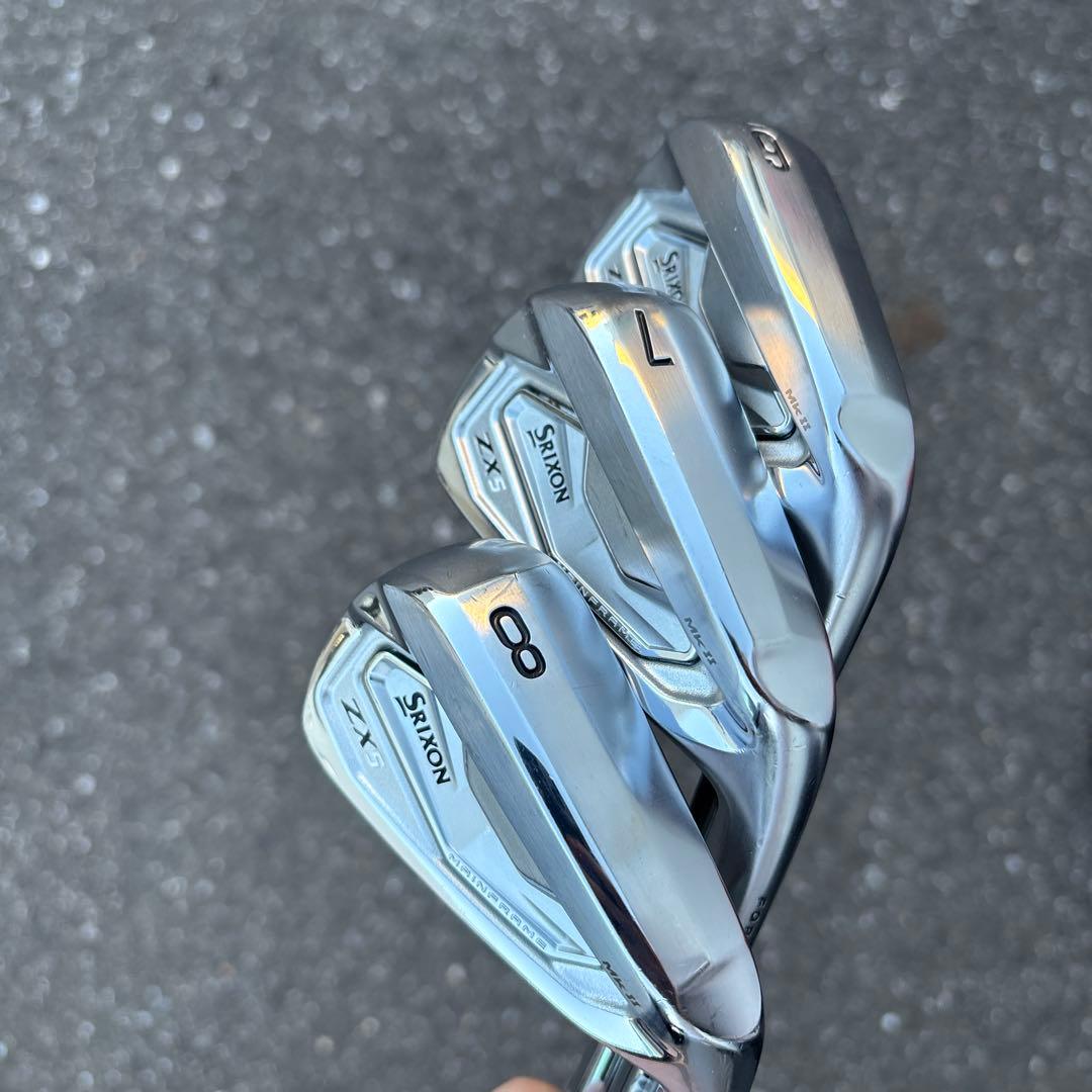 スリクソンzx5mk2 アイアン　6i〜Pi 5本セット