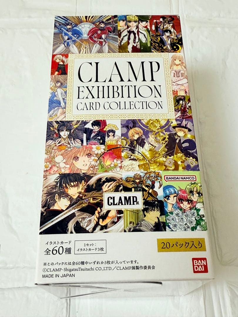 CLAMP展 エキシビションカード CCさくら レイアース 60種コンプ BOX